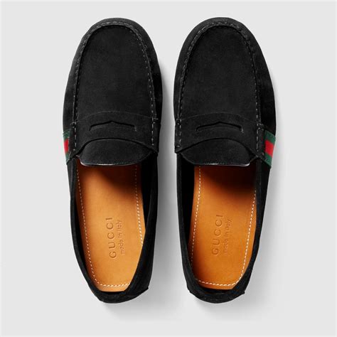 gucci drivers|gucci suede driving shoes.